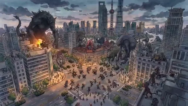 Two Dancers in Dim Corridor — AI video generated with Seedance 2.0