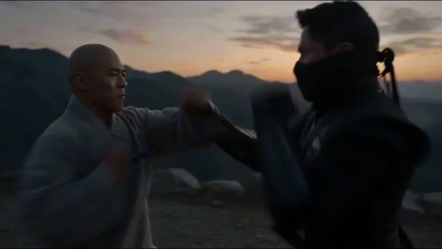 Monk vs Ninja Mountain Clash — AI video generated with Seedance 2.0